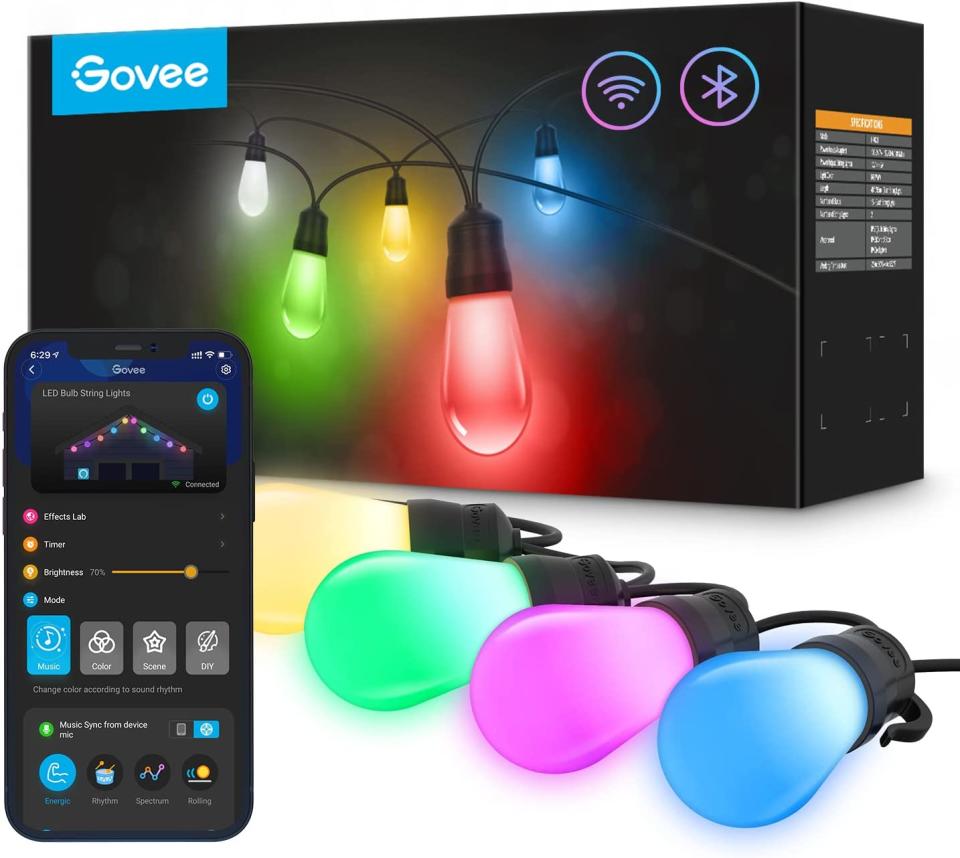 govee smart string lights in box