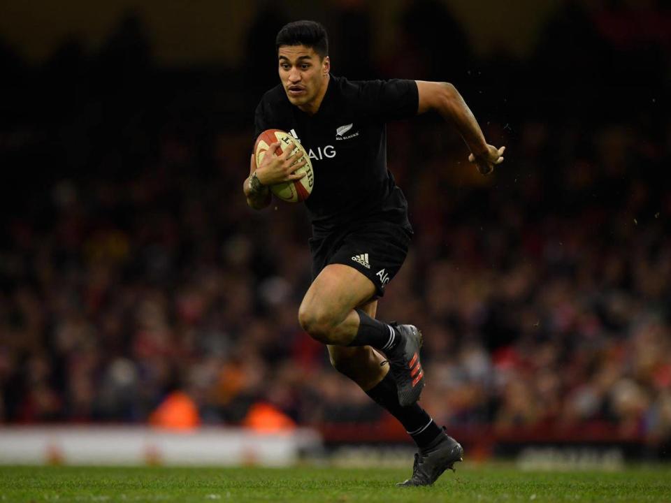 Ioane was named Breakthrough Player of the Year at the World Rugby awards this month (Getty)