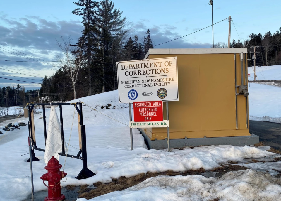 Northern New Hampshire Correctional Facility in Berlin, where James Covington is serving a 30-years to life sentence.