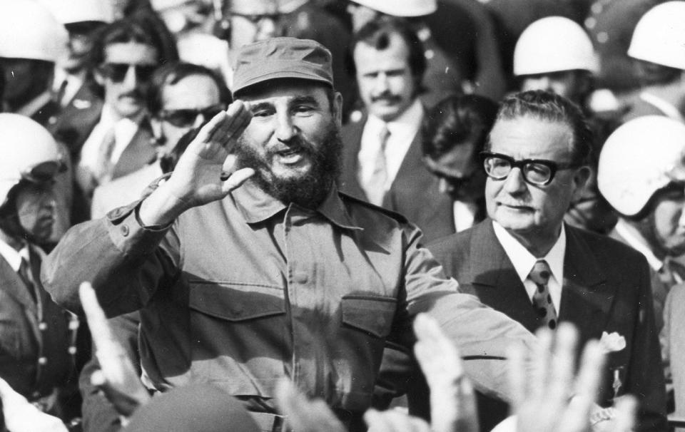 Fidel Castro dies at 90: His life in photos