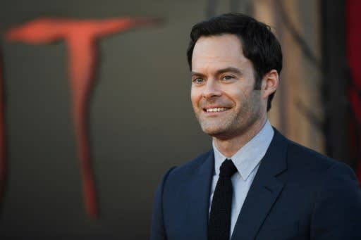 Bill Hader, who plays Richie Tozier, arrives for the World premiere of "It Chapter Two" at the Regency Village theatre in Westwood, California