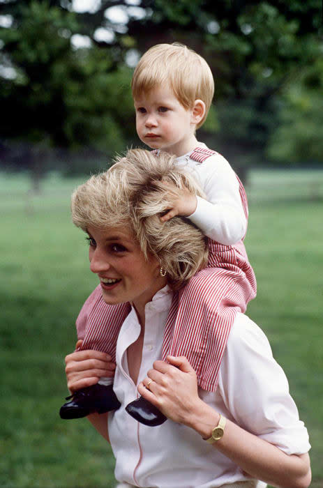 princess-diana-and-prince-harry-young