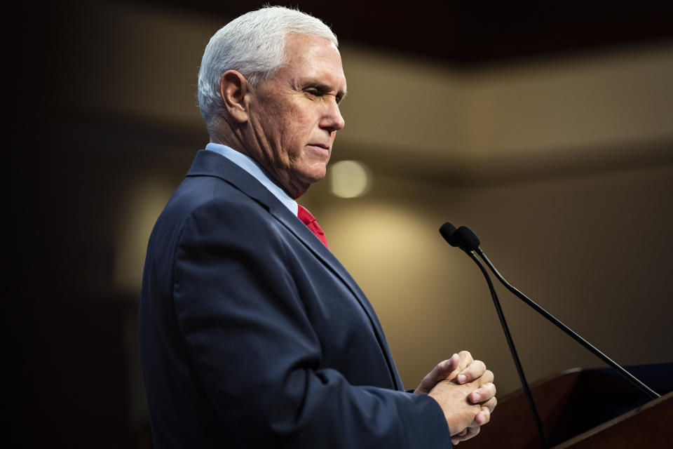 Former Vice President Mike Pence on Oct 19, 2022 in Washington, DC. (Jabin Botsford / The Washington Post via Getty Images file)