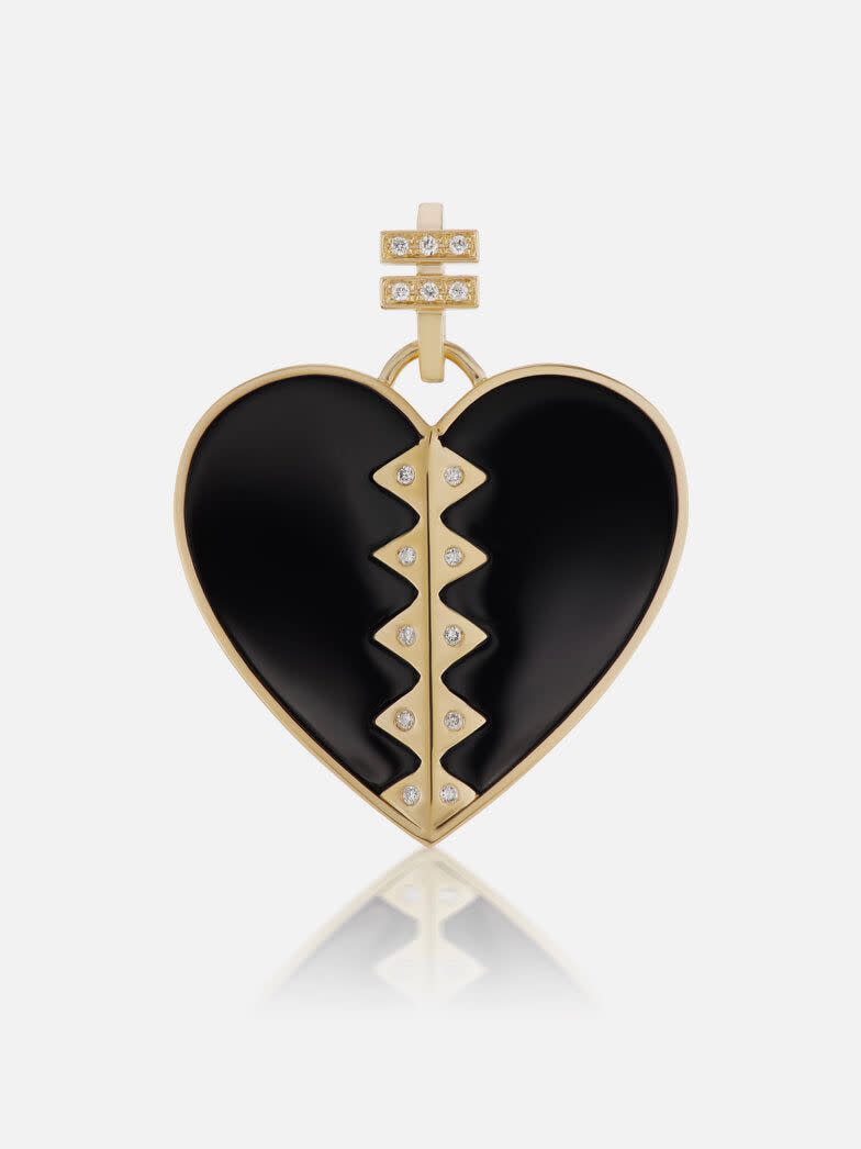 2) Black Onyx Heart to Benefit NAACP