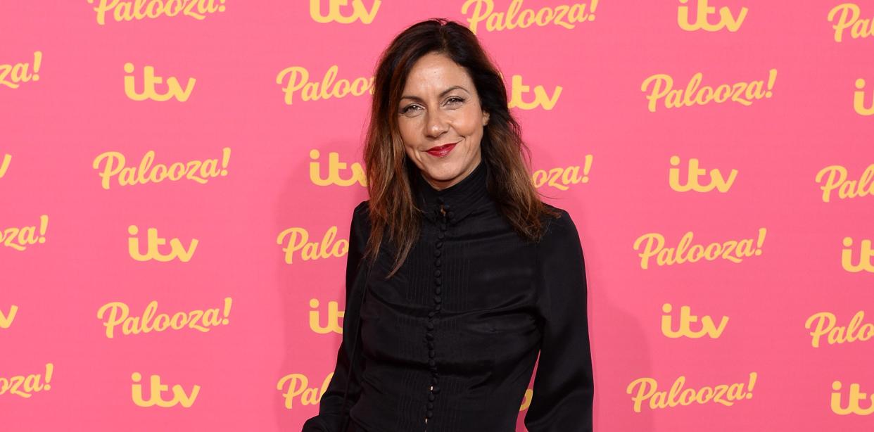 Julia Bradbury on the ITV Palooza red carpet