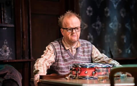 Toby Jones in The Birthday Party - Credit: Johan Persson