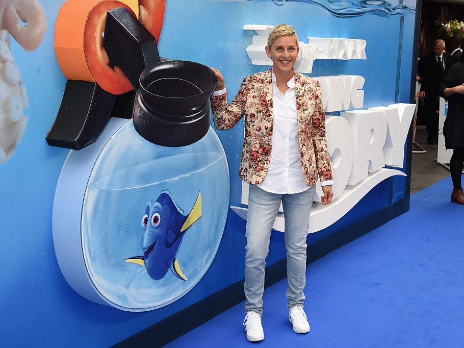 ellen degeneres finding dory