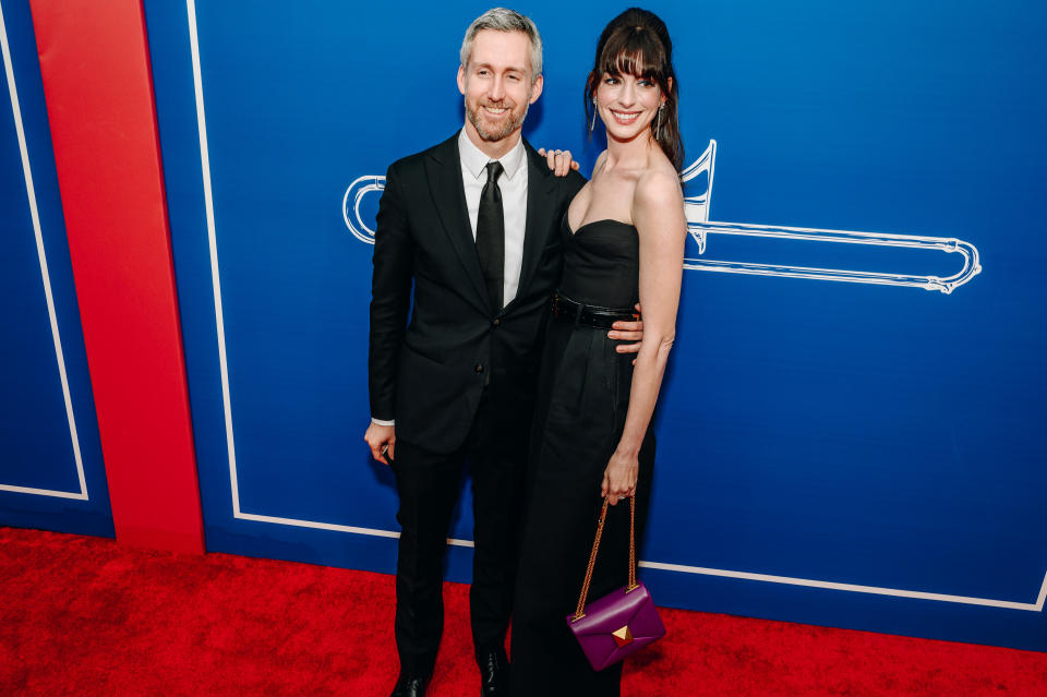 Anne Hathaway & Adam Shulman