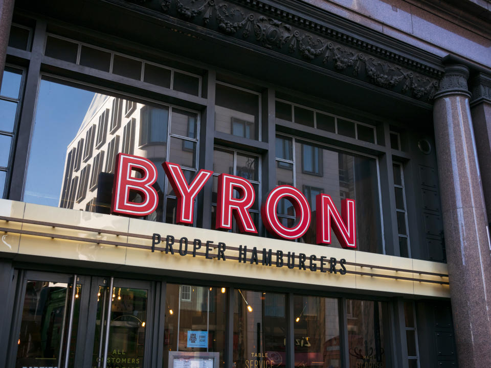 Byron Burger went into administration earlier in the year. Credit: Getty