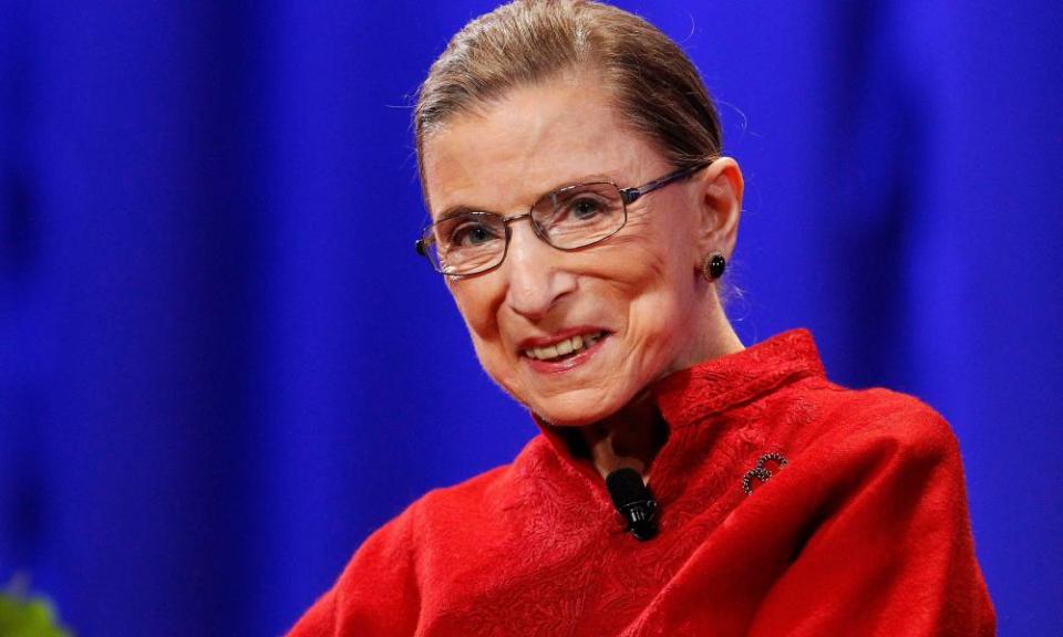 Ruth Bader Ginsburg at the Women’s Conference in Long Beach, California, on 26 October 2010.