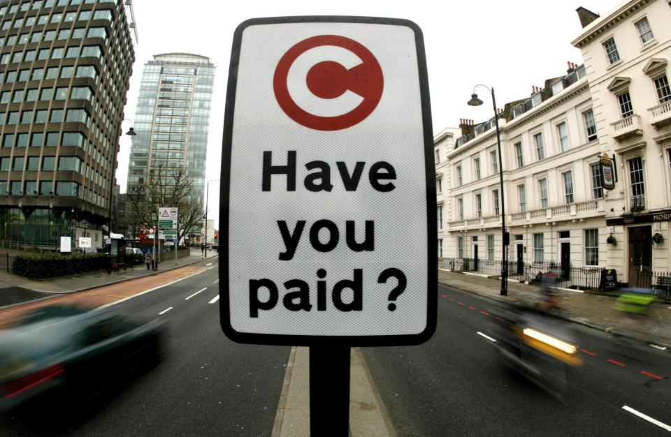 Diplomats owe millions of pounds in unpaid congestion charge fees