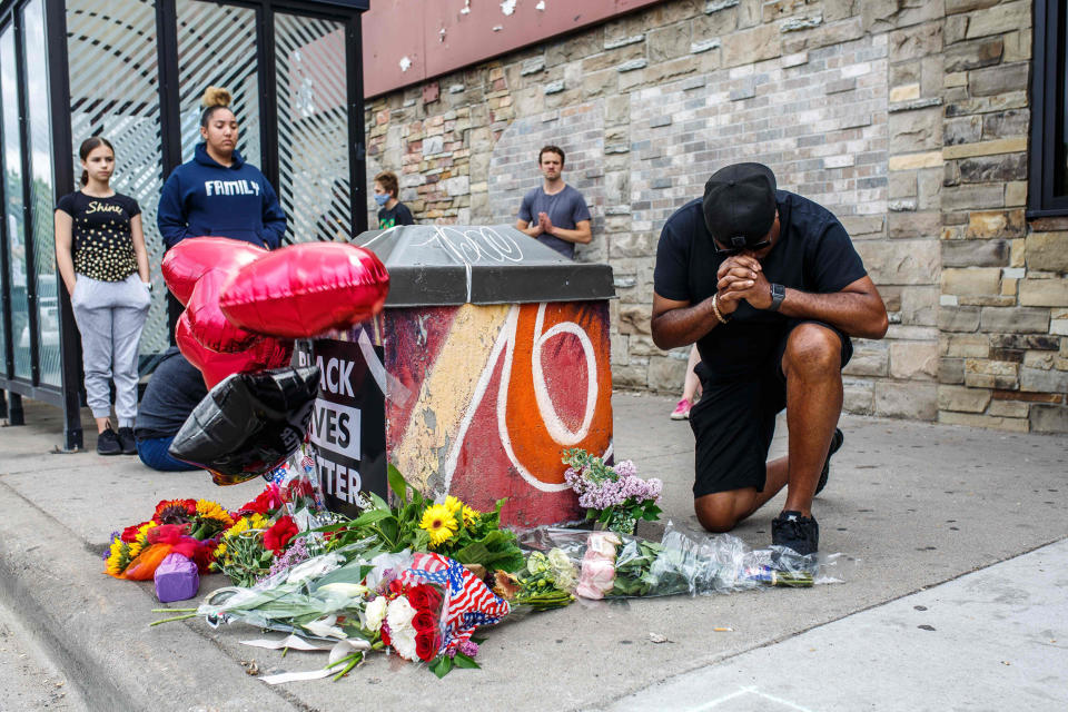 IMAGE: Protest of George Floyd's death (Kerem Yucel / AFP - Getty Images)