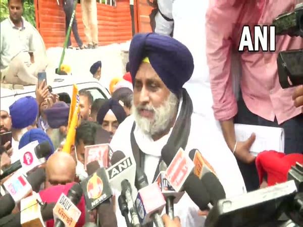 SAD chief Sukhbir Singh Badal (Photo/ANI)