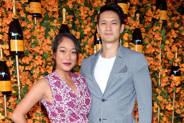 Lisa O'Connor/AFP/Getty Images Harry Shum Jr. and Shelby Rabara