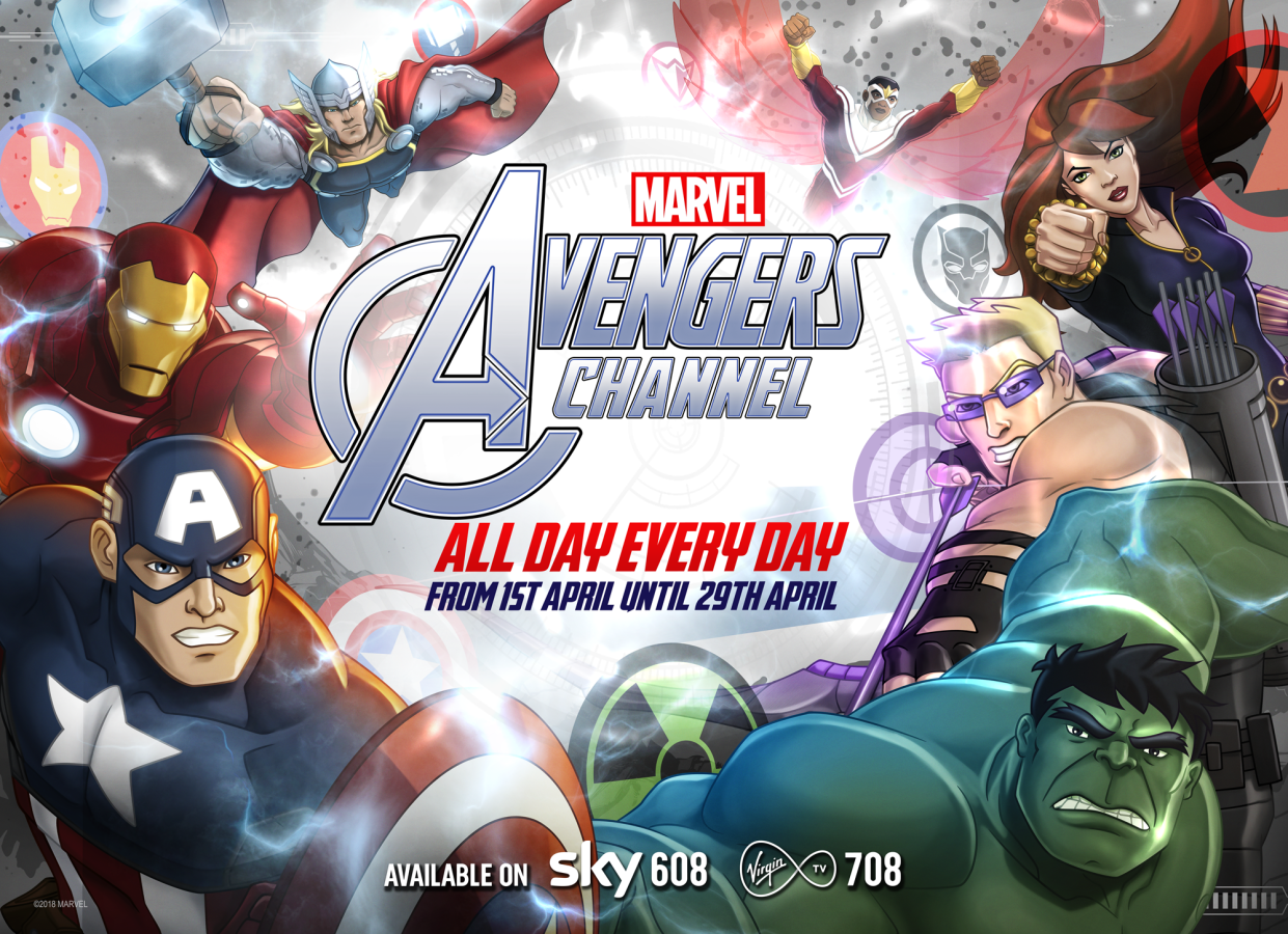 Avengers, all day, every day. (Disney)