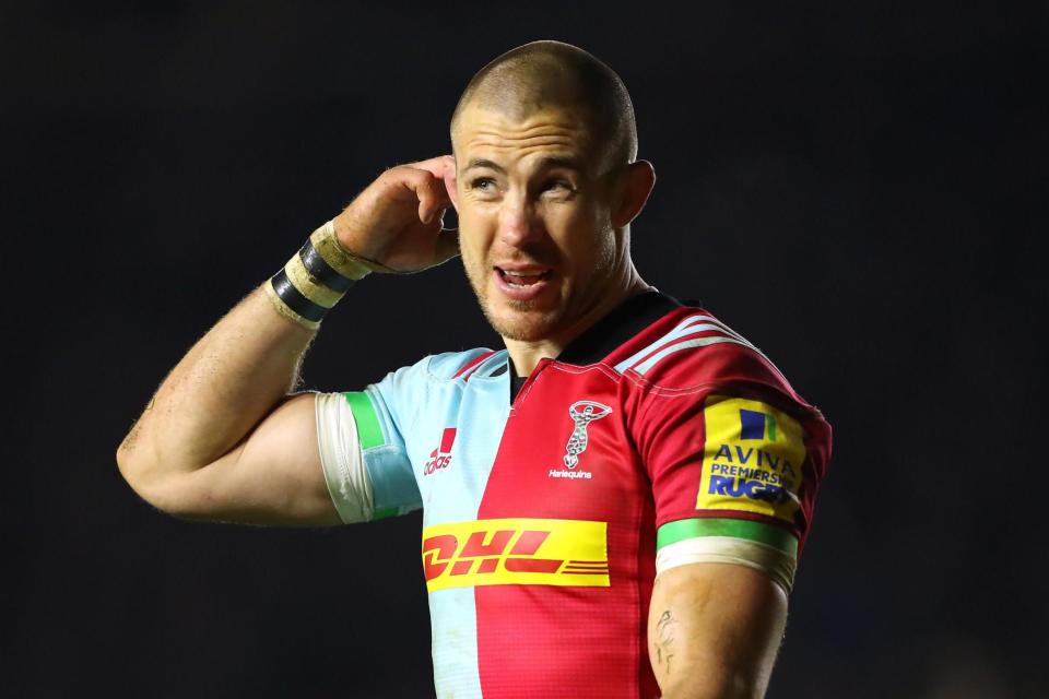 Missing out: Quins full-back Mike Brown: Getty Images