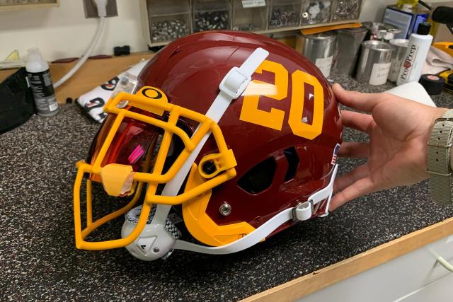 Washington Football Team reveals new helmet without logo