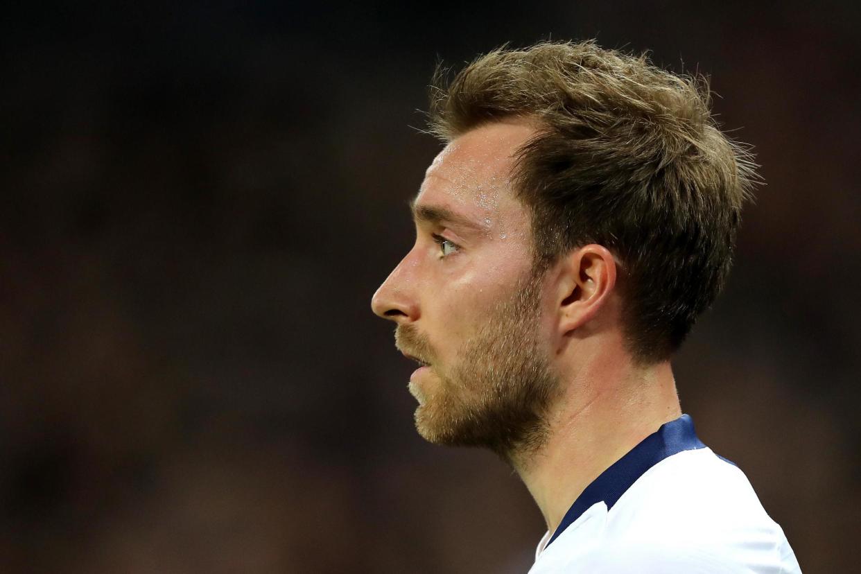 Fitness battle: Eriksen says enforced rest has left him feeling very fresh: Tottenham Hotspur FC via Getty I