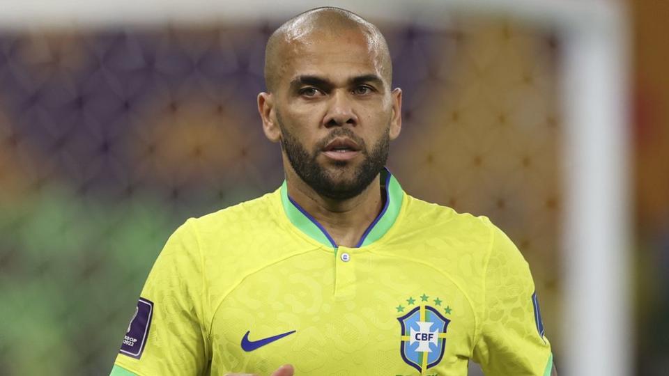 Dani Alves en el mundial de Qatar 2022