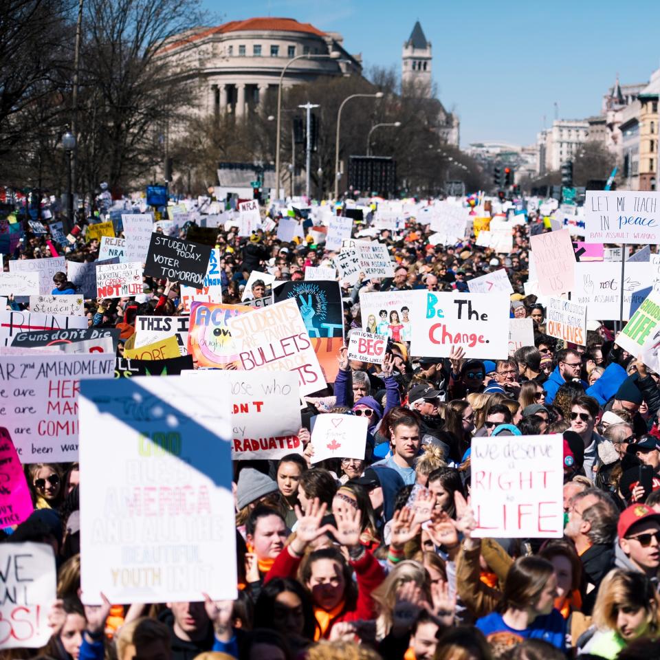 Idealizing social movements were part of my childhood. Now, as my young kids are marching for equal rights and asking questions post-Parkland, I see there's nothing ideal about it.