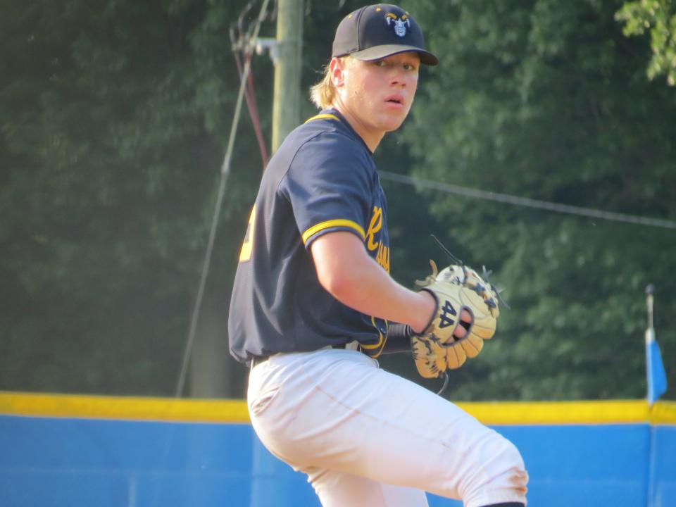 Connor O'Hara pitched Ramsey to a 7-2 victory over Caldwell in an NJSIAA Group 2 baseball semifinal in West Caldwell on Monday, June 13, 2022.