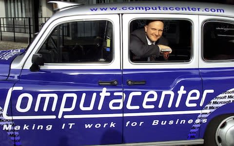 Steve Ballmer Computacenter - Credit: KEVIN LAMARQUE/Reuters