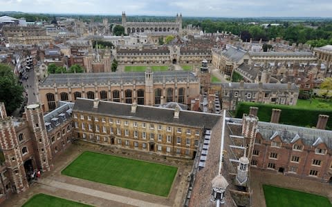 Prof Conte says he attended Cambridge University for a month in 2001 - Credit: Nick Ansell/PA