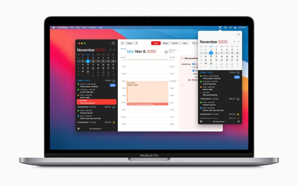 Fantastical named Mac app of the year by Apple