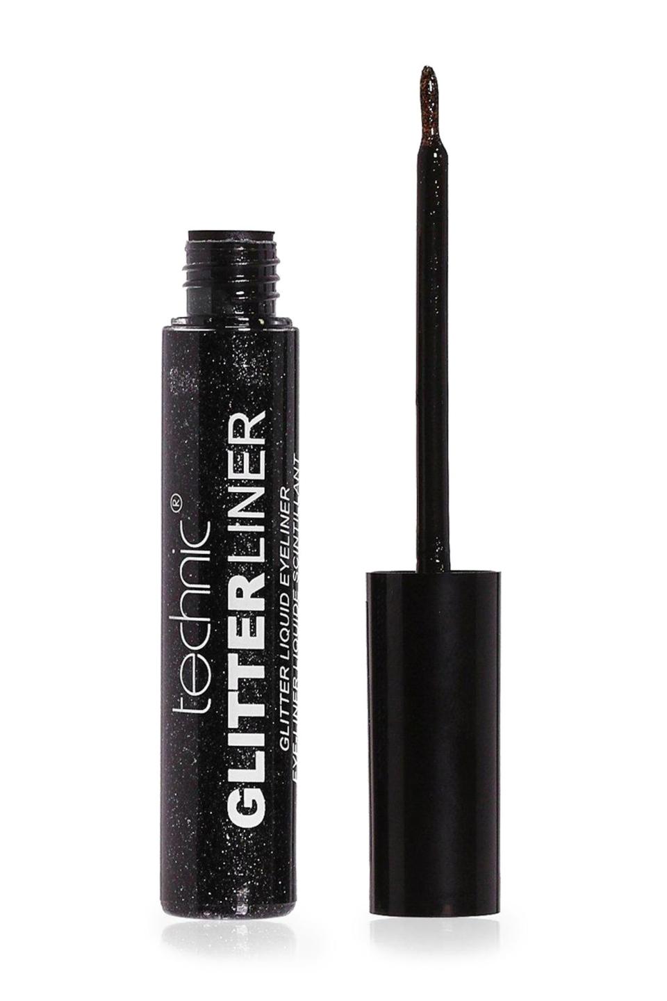 <p>At £3, this is the ultimate steal. If you're just experimenting with glitter eyeliner, try this perfect-for-beginners liner and start your new, more vibrant life.</p><p><a rel="nofollow noopener" href="http://www.boohoo.com/glitter-eyeliner/DZZ74174.html" target="_blank" data-ylk="slk:Bohoo Glitter Eyeliner, £3;elm:context_link;itc:0;sec:content-canvas" class="link ">Bohoo Glitter Eyeliner, £3</a></p>