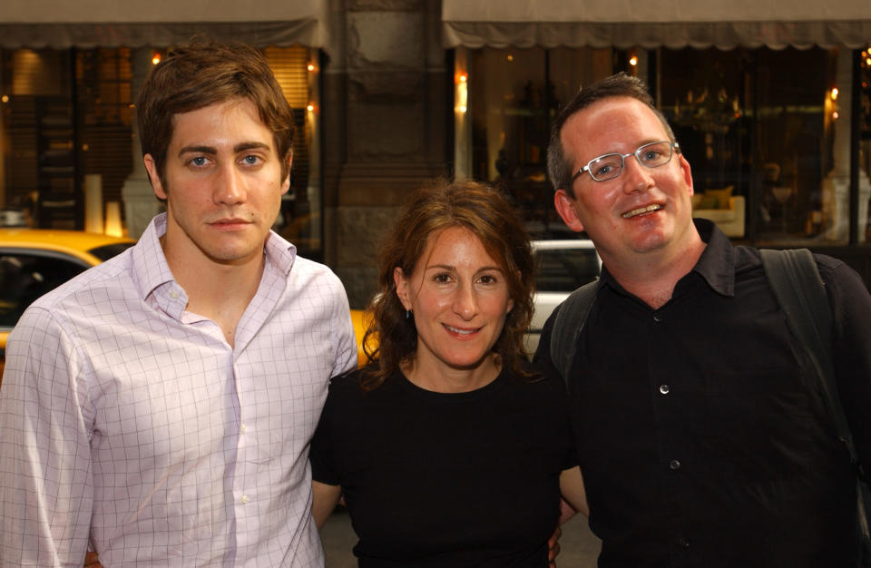 Jake Gyllenhaal, Director Nicole Holofcener and Producer Ted Hope (Photo by D. Kambouris/WireImage)