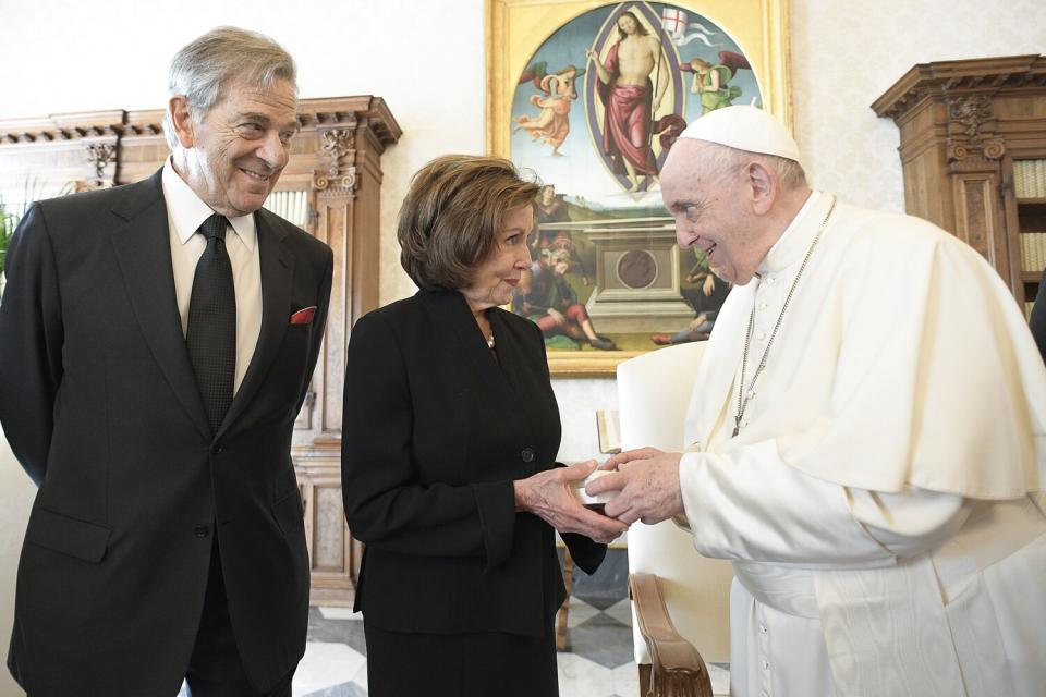 Speaker of the House Nancy Pelosi visit to Rome