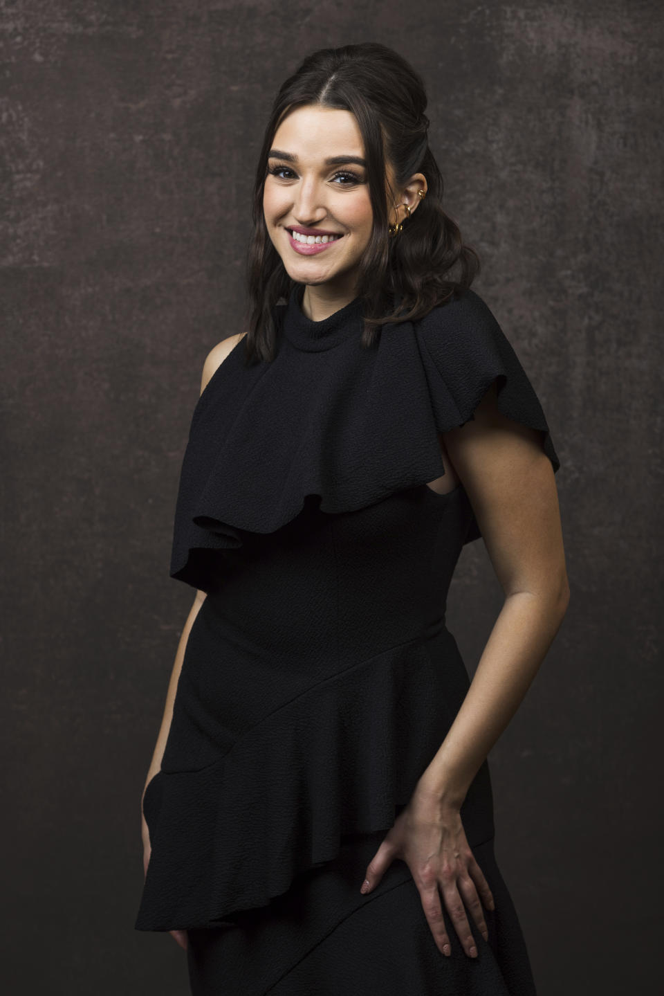 FILE - Marisa Davila, a cast member in the Paramount+ television series "Grease: Rise of the Pink Ladies," poses for a portrait during the Winter Television Critics Association Press Tour on Jan. 9, 2023, in Pasadena, Calif. (Willy Sanjuan/Invision/AP, File)