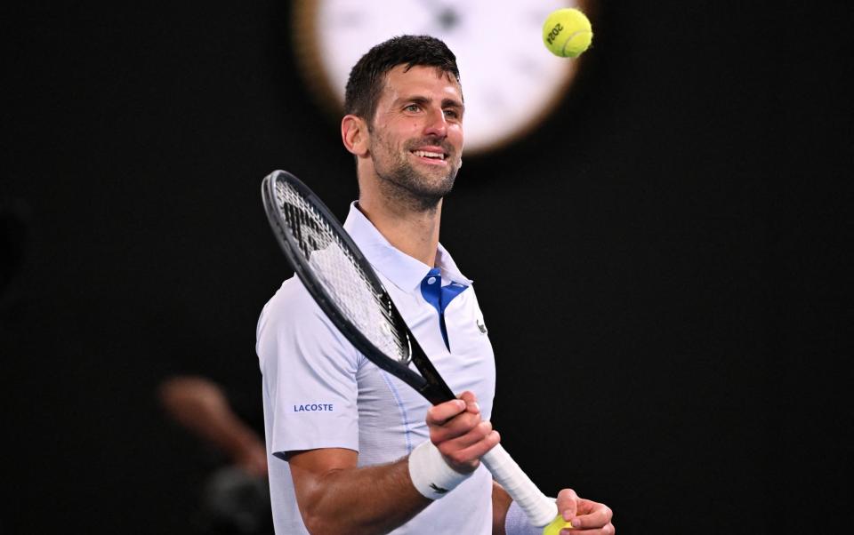 Australian Open 2024 live: Novak Djokovic vs Dino Prizmic score and latest updates