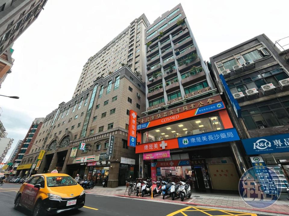台北市旅館公會位在北市西門町長沙街的現有會址，是公會自有資產。