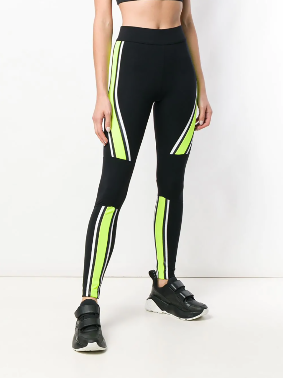 No Kai’ Oi Diagonal Stripe Leggings, $64