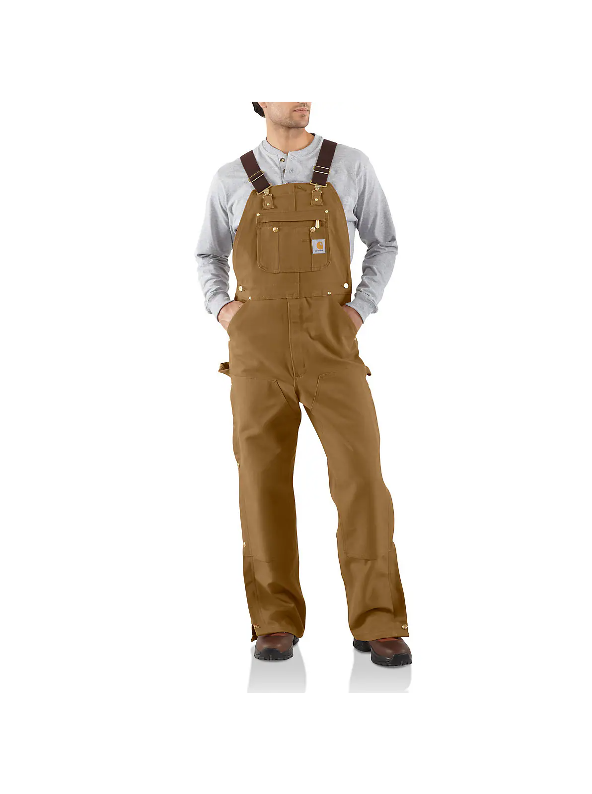 <p><a href="https://go.redirectingat.com?id=74968X1596630&url=https%3A%2F%2Fwww.carhartt.com%2Fproduct%2FR37%2Floose-fit-firm-duck-bib-overall%3FcategoryCode%3Ddefault%26colorCode%3DBRN_SW&sref=https%3A%2F%2F" rel="nofollow noopener" target="_blank" data-ylk="slk:Shop Now;elm:context_link;itc:0;sec:content-canvas" class="link rapid-noclick-resp">Shop Now</a></p><p>Loose Fit Firm Duck Bib Overall</p><p>carhartt.com</p><p>$67.49</p>