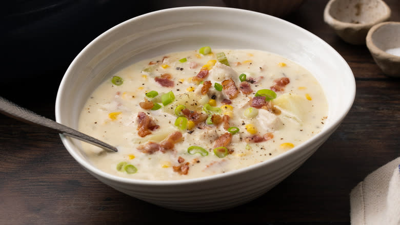 Creamy Comforting Chicken Corn Chowder