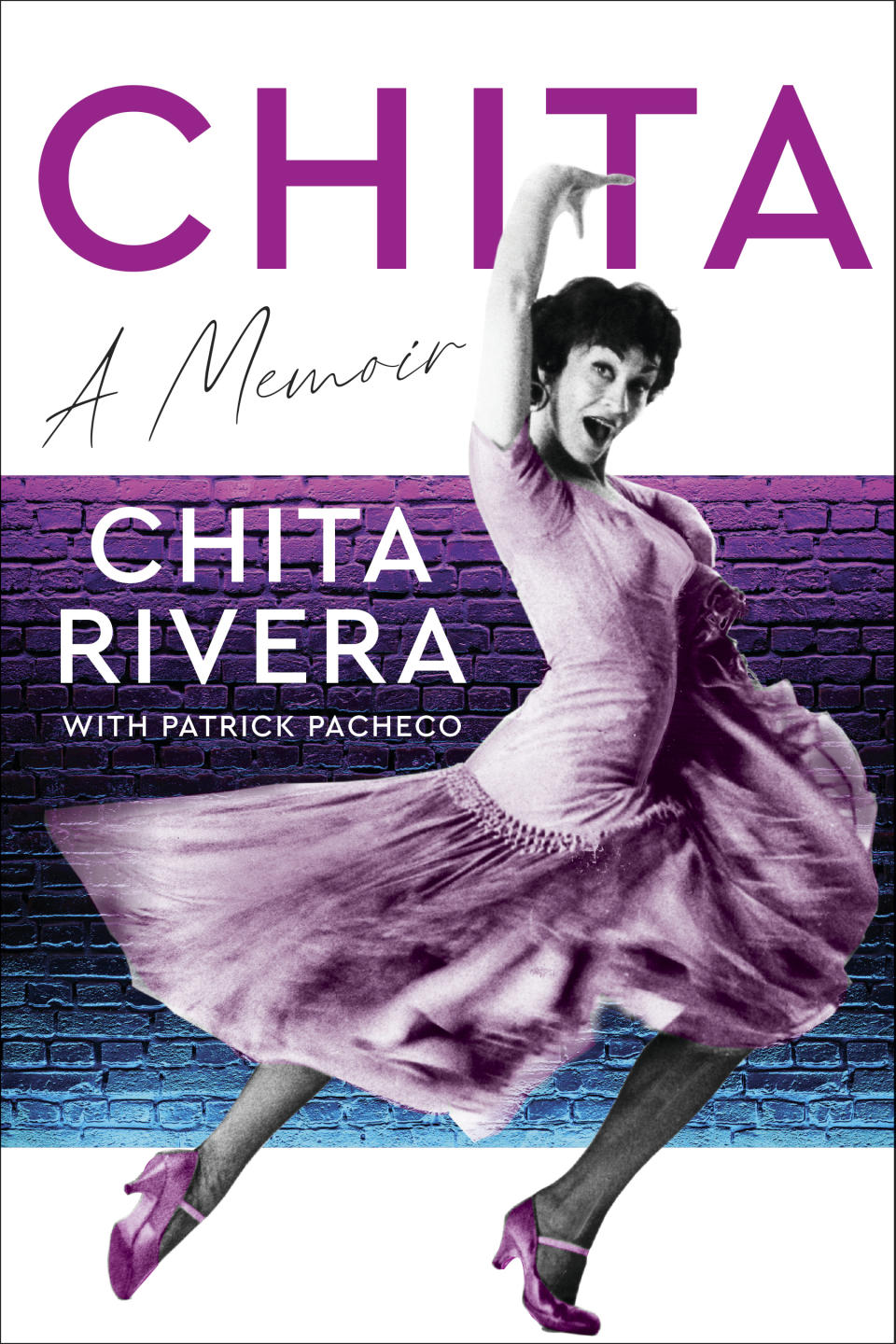 This cover image released by HarperOne shows "Chita: A Memoir" by Chita Rivera with Patrick Pacheco. (HarperOne via AP)