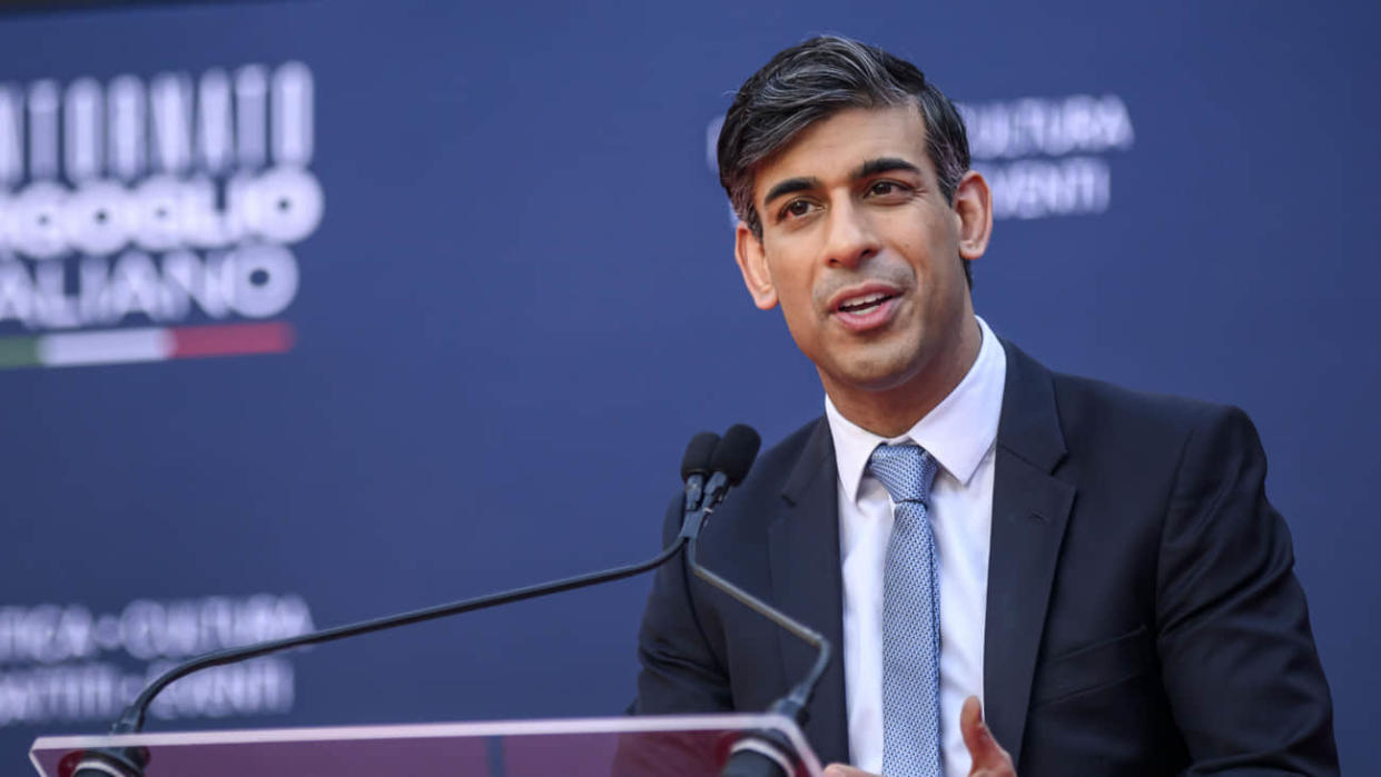 Rishi Sunak, Prime Minister of the UK. Photo: Getty Images