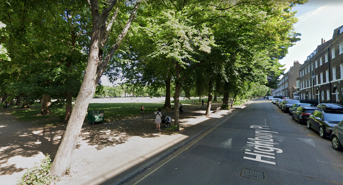 Highbury Fields, Islington, north London (Google Maps)