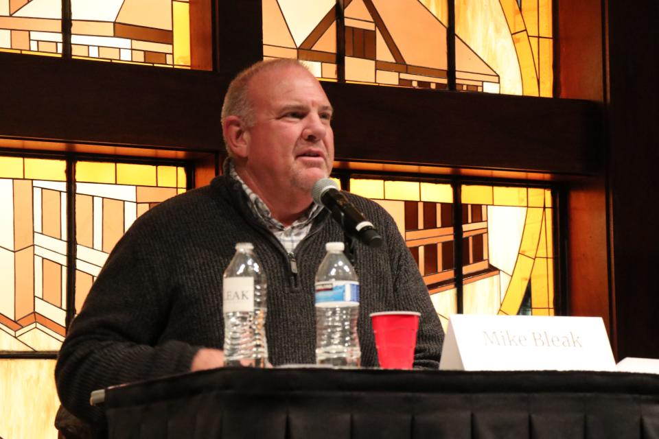 Mike Bleak is the incumbent for seat A on the Iron County Commission and is a Republican candidate seeking reelection and participated in the primary debate at Southern Utah University on June 13, 2022.