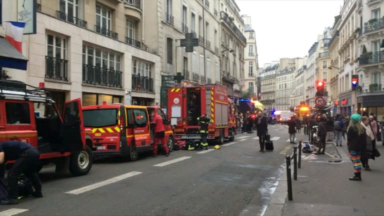 Tres muertos en explosión por fuga de gas en edificio en París