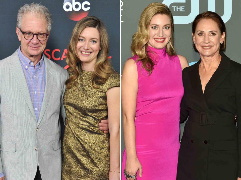 <p>Gregg DeGuire/WireImage ; Axelle/Bauer-Griffin/FilmMagic</p> Jeff Perry and Zoe Perry at ABC