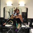 <p>Coolness pur verkörpert Jourdann Dunn mit schicken Outfit. (Bild: Instagram.com/Jourdann Dunn) </p>