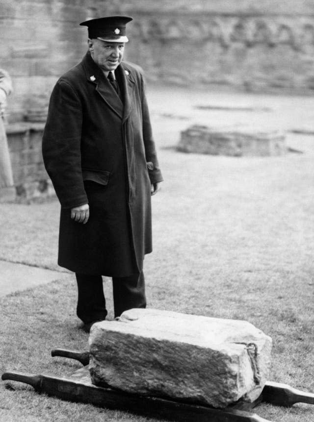 Scottish stone shouldn't be in coronation, says son of man who stole it  back from England