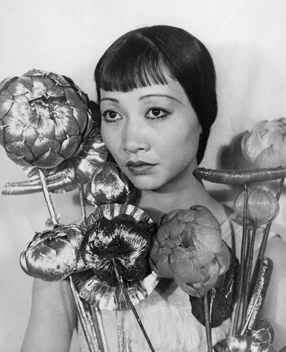 Anna May Wong, a Chinese-American actress, in 1935.