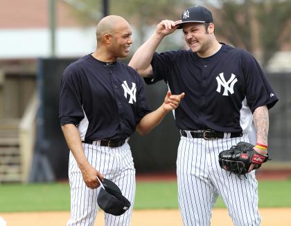 Brewers right-hander Joba Chamberlain works to fit in, on and off