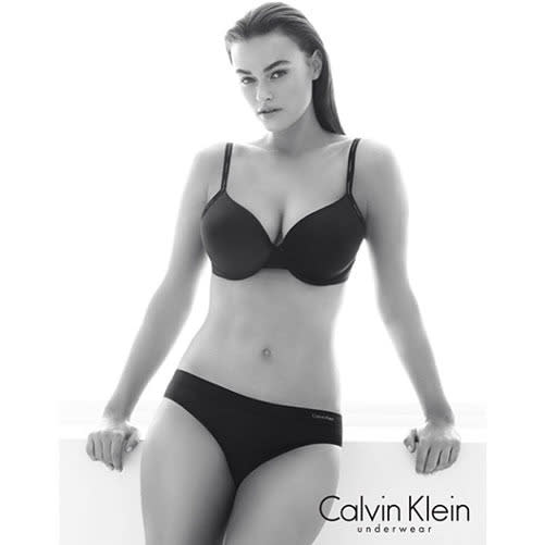 While the world at large was surprised to learn that size-10 Myla Dalbesio is considered 'plus-size', the model acknowledges that she's bigger than the other Calvin Klein girls who appear in the label's latest campaign. "I'm not the biggest girl on the market but I'm definitely bigger than all the girls [Calvin Klein] has ever worked with, so that is really intimidating," she said. <b>Read more:</b> Can this Calvin Klein model really be called plus-size?