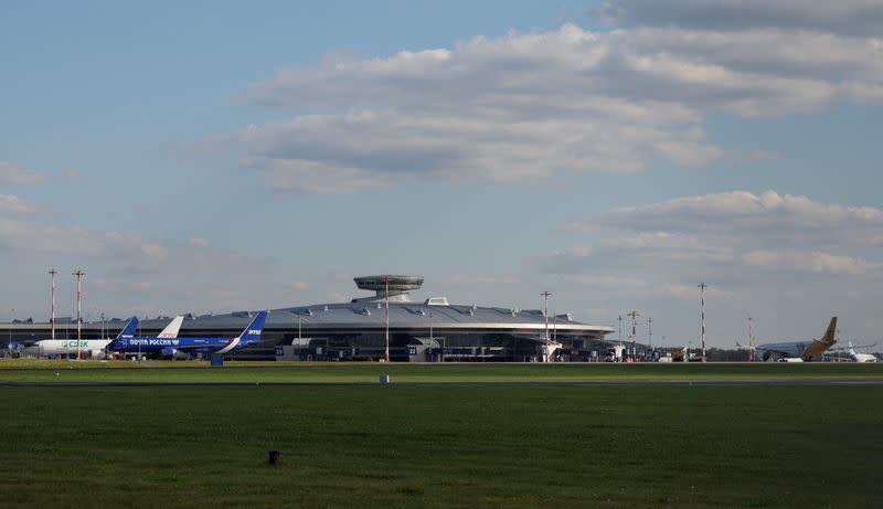 FILE PHOTO: Moscow's Vnukovo airport