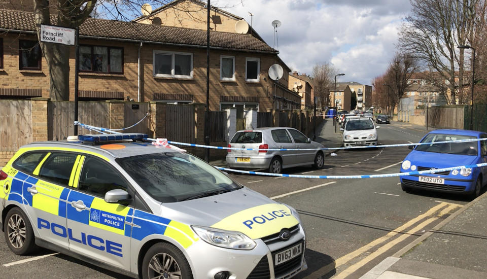 Abraham Badru, 26, was shot dead down in Hackney, east London, last month (Picture: PA)